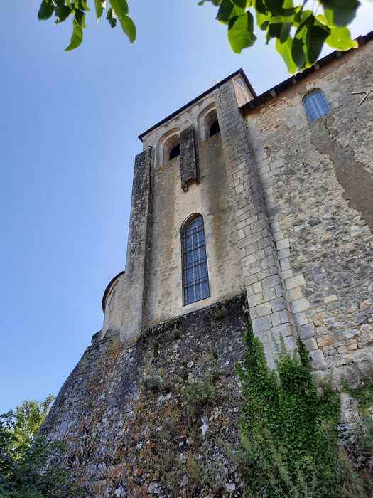 clocher, élévation nord-ouest