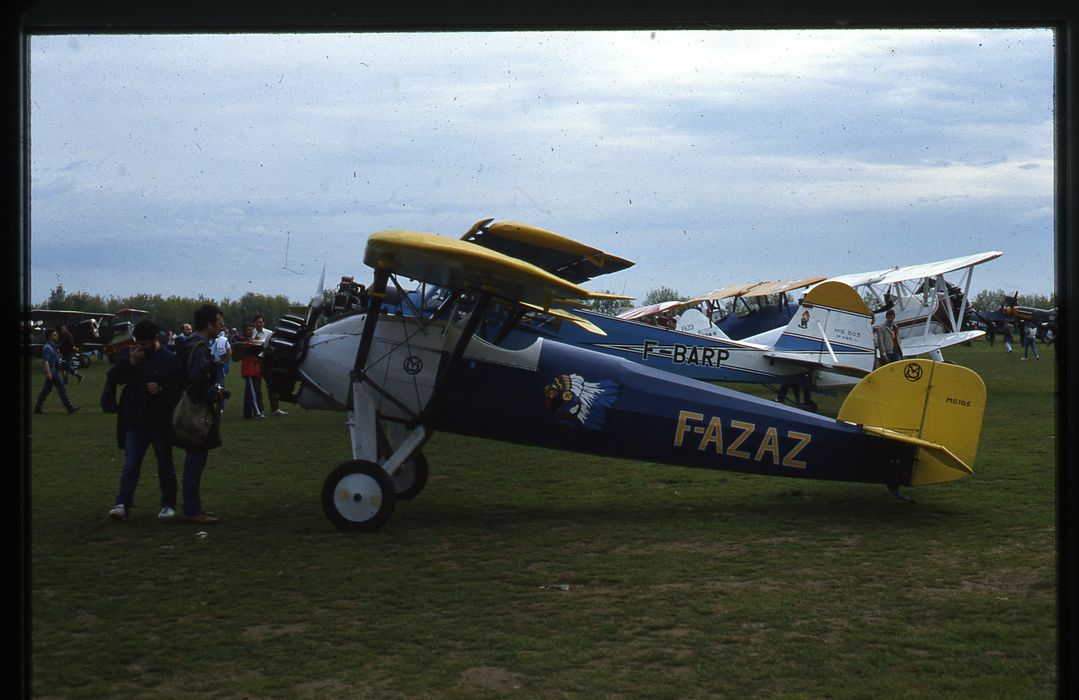 avion Morane-Saulnier 185 dit Avionnette Morane, n° de série 01, immatriculé F-AZAZ