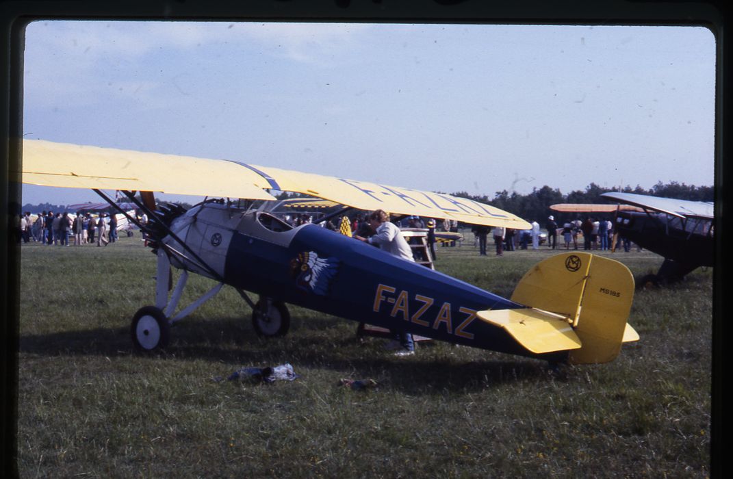 avion Morane-Saulnier 185 dit Avionnette Morane, n° de série 01, immatriculé F-AZAZ