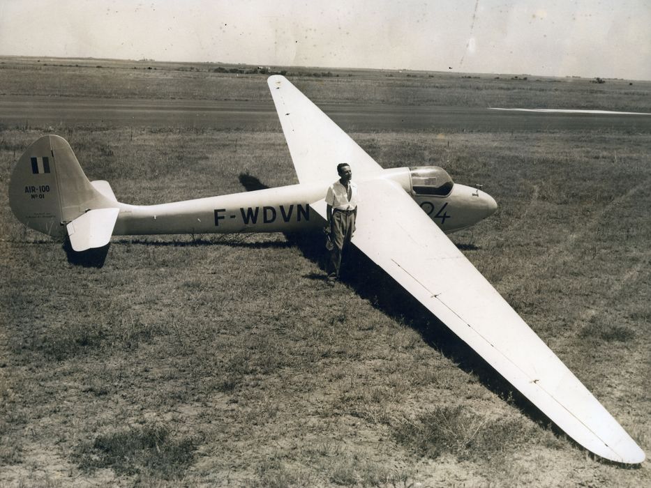 planeur Arsenal Air-100 n°1 F-WDVN puis N-29H et enfin C-FZCV - © Ministère de la Culture (France), Médiathèque du patrimoine et de la photographie, diffusion GrandPalaisRmn Photo