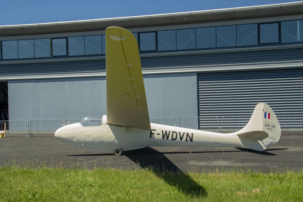 planeur Arsenal Air-100 n°1 F-WDVN puis N-29H et enfin C-FZCV - © Ministère de la Culture (France), Médiathèque du patrimoine et de la photographie, diffusion GrandPalaisRmn Photo