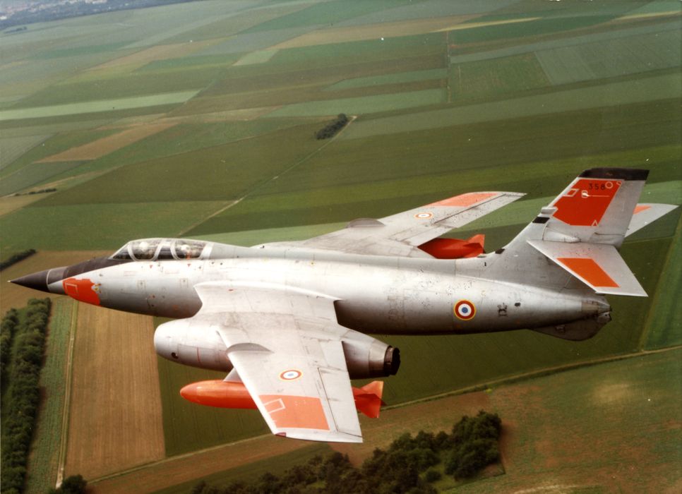 avion chasseur bombardier Vautour II n° 348 - © Ministère de la Culture (France), Médiathèque du patrimoine et de la photographie, diffusion GrandPalaisRmn Photo
