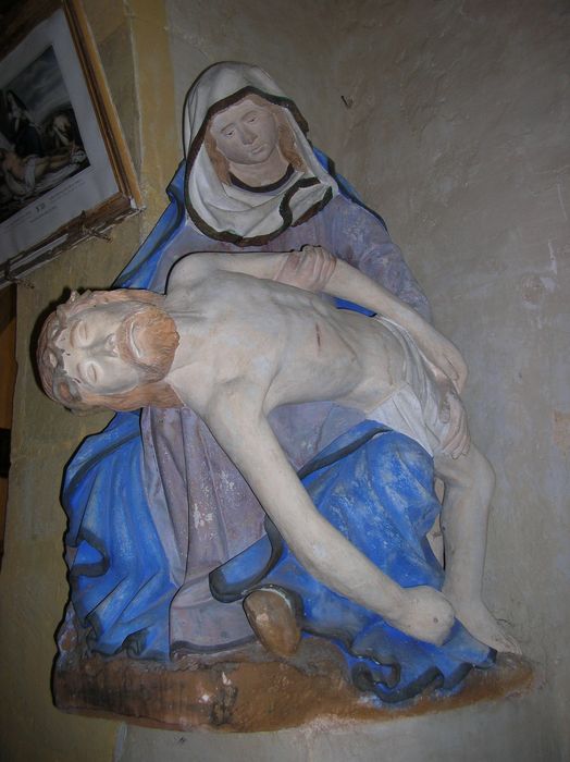 groupe sculpté : Vierge de  Pitié