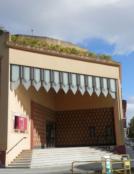 entrée de l’ancien casino, façade nord-ouest