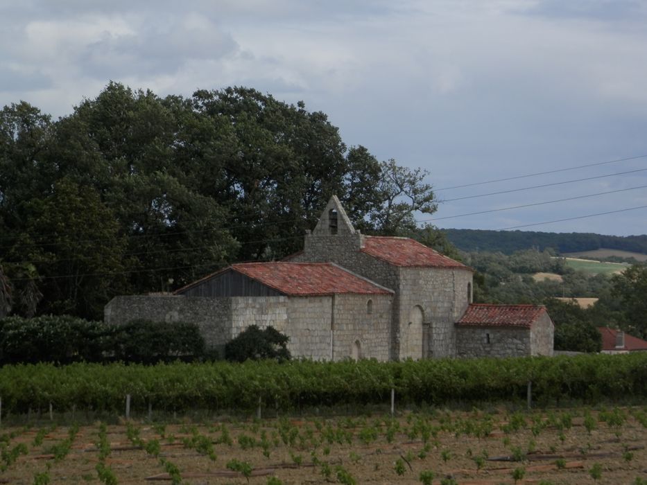 vue générale de l’église depuis le Nord-Ouest