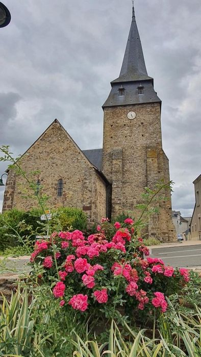 chevet et clocher, élévation est