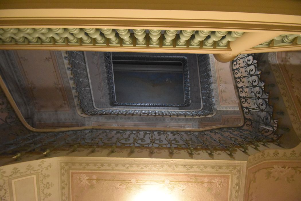 escalier d’honneur, vide central