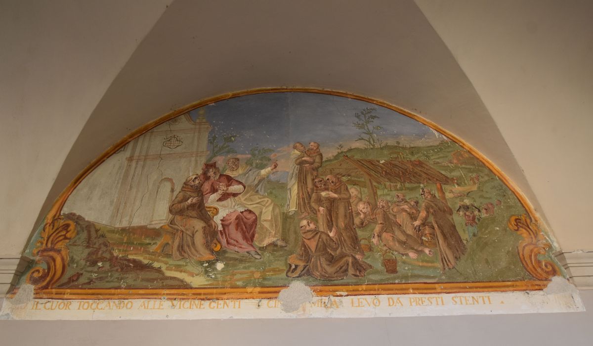 cloître, galerie est, peinture monumentale : Chapitre des Nattes