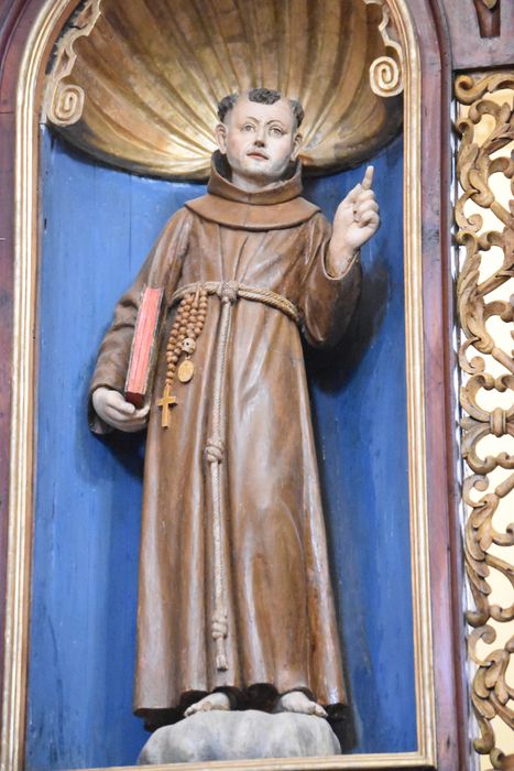 retable du maître-autel, statue : Saint Antoine de Padoue