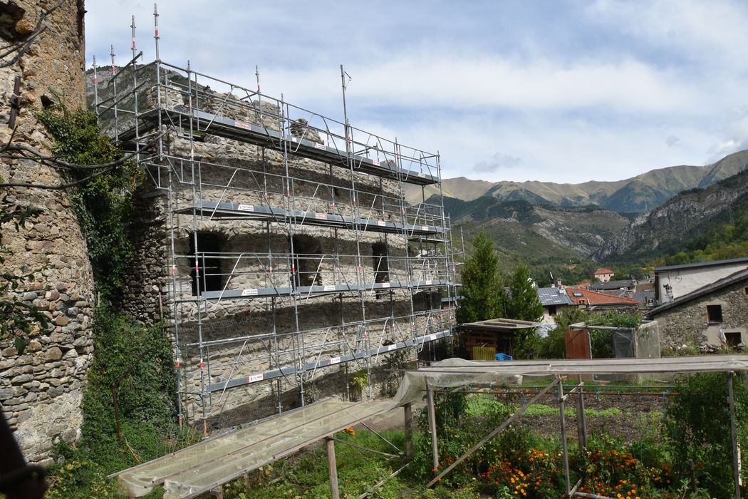 vue partielle des ruines sud