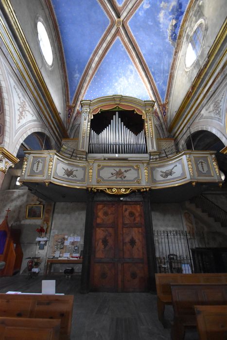 Orgue de tribune : partie instrumentale de l'orgue