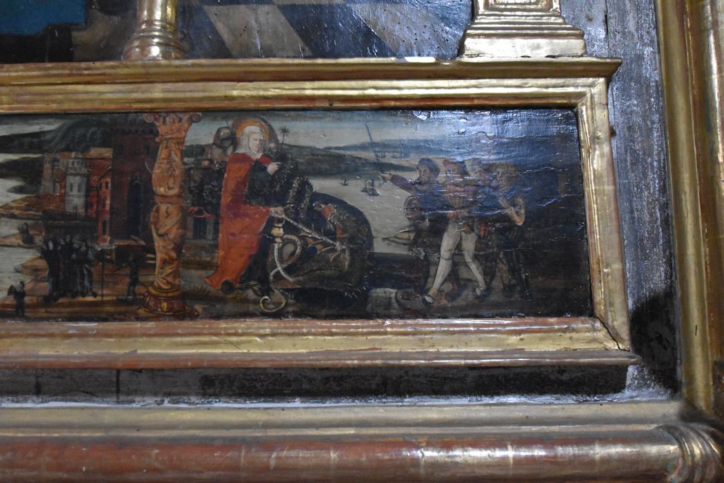 retable de sainte Marthe, détail