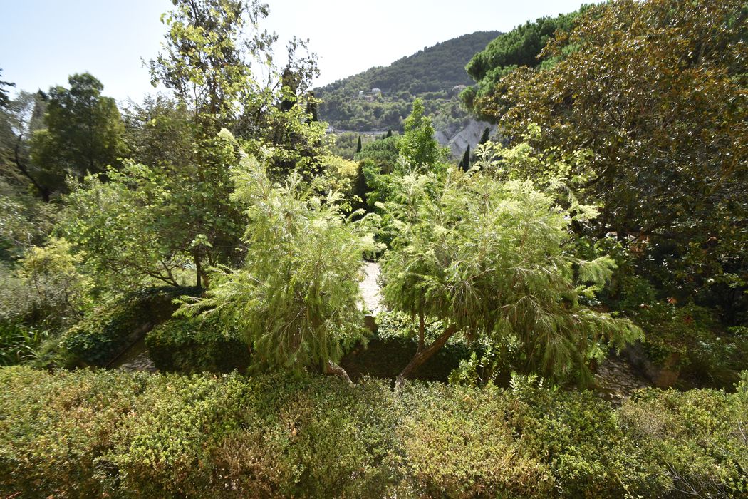 vue partielle du jardin