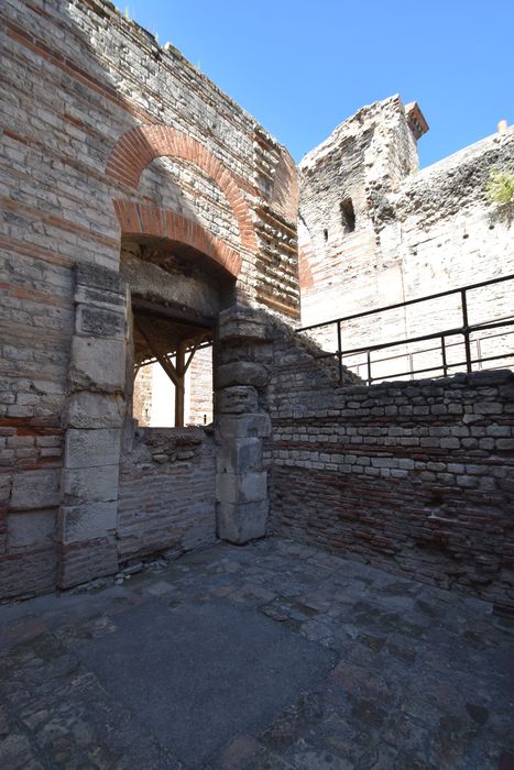 vue partielle des vestiges (caldarium)