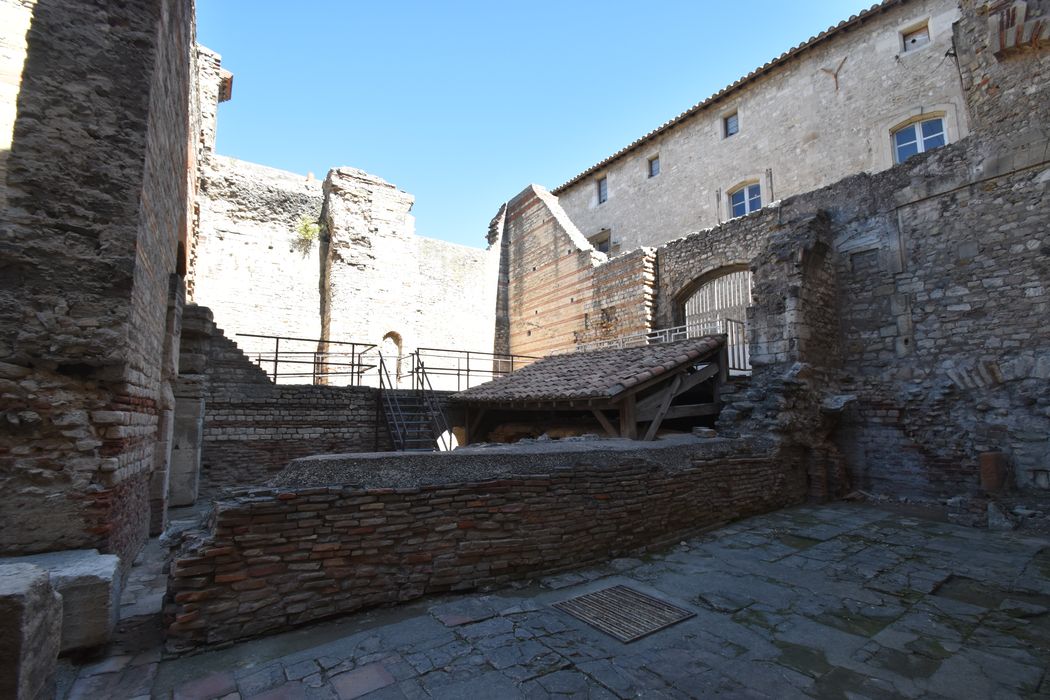 vue partielle des vestiges (tepidarium)