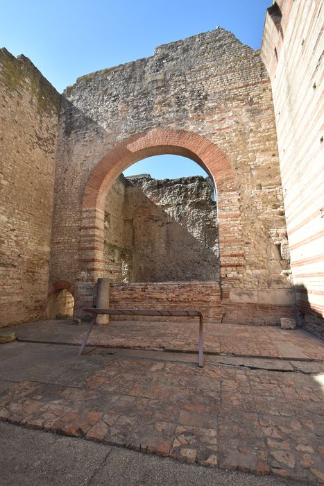 vue partielle des vestiges (tepidarium)