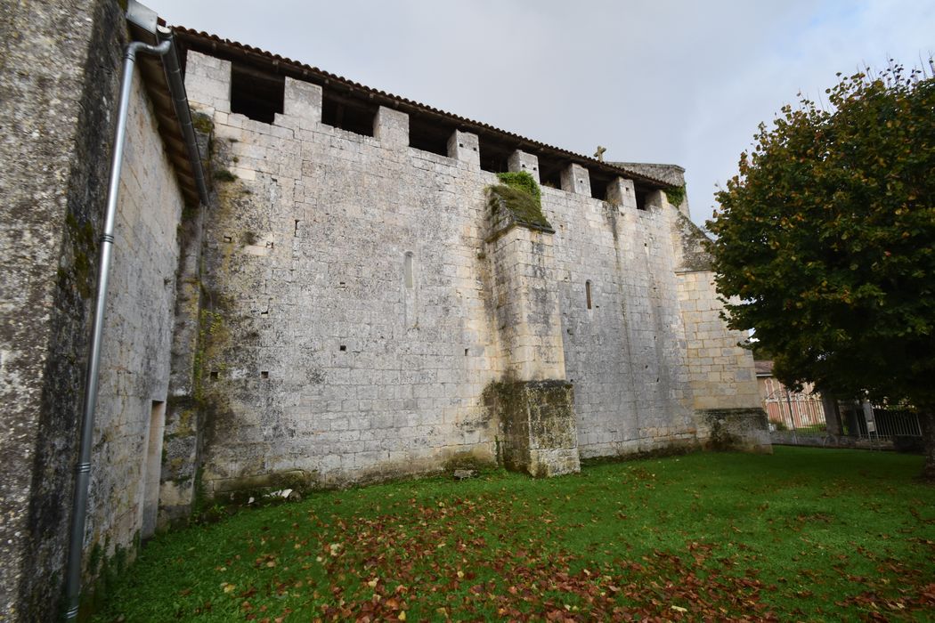 façade latérale nord