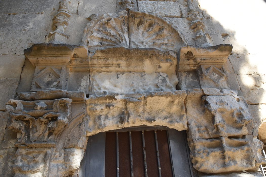 porte d’accès ouest, détail du tympan