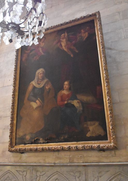 tableau : Sainte Anne et la Vierge