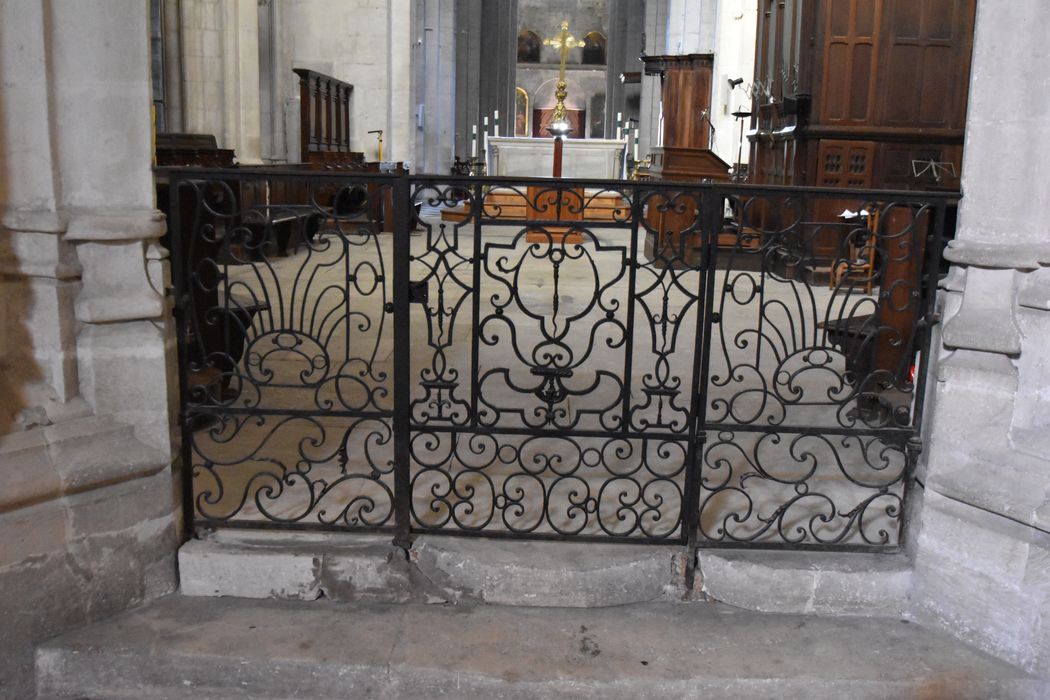 grille de clôture du choeur