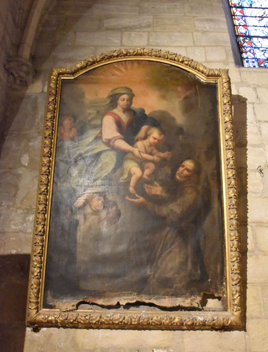 tableau : Apparition de la Vierge à un franciscain - © Ministère de la Culture (France), Médiathèque du patrimoine et de la photographie, diffusion GrandPalaisRmn Photo