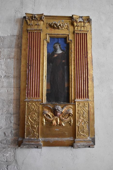 retable, tableau : Sainte Jeanne de Chantal