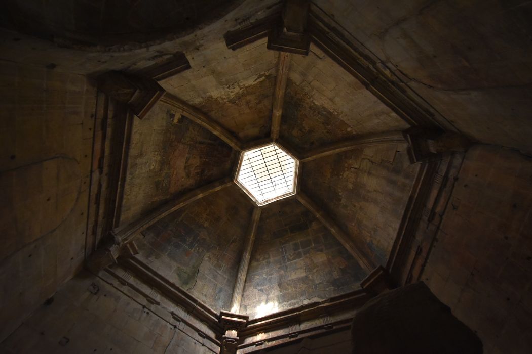 église Saint-Honorat, chapelle latérale sud, voûte