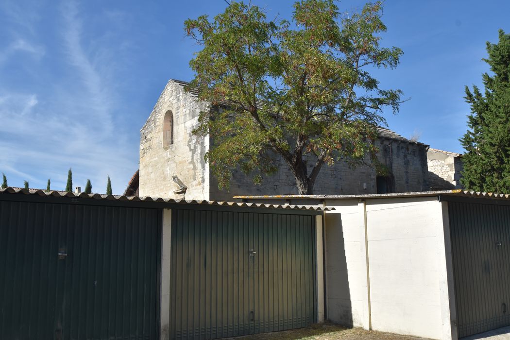 façade latérale sud-est, vue partielle