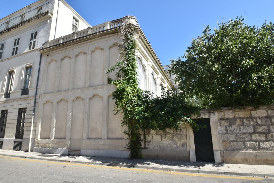 bâtiment dit « jardin d’hiver », façade ouest sur la rue de la Cité Foulc