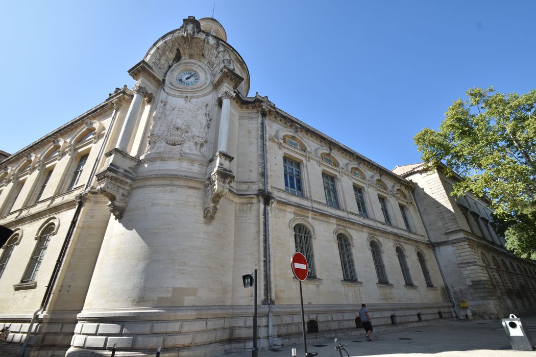 aile sur le boulevard Victor Hugo, façade nord-est, vue partielle