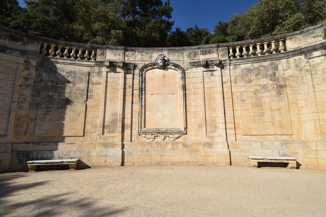 vue partielle du jardin