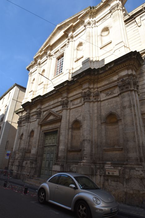 église, façade ouest sur la Grande-Rue