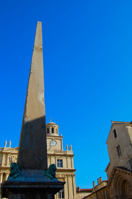 vue partielle de l’obélisque