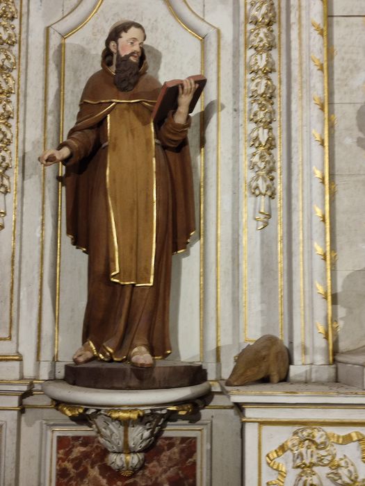 statue : Saint Antoine - © Ministère de la Culture (France), Médiathèque du patrimoine et de la photographie, diffusion GrandPalaisRmn Photo