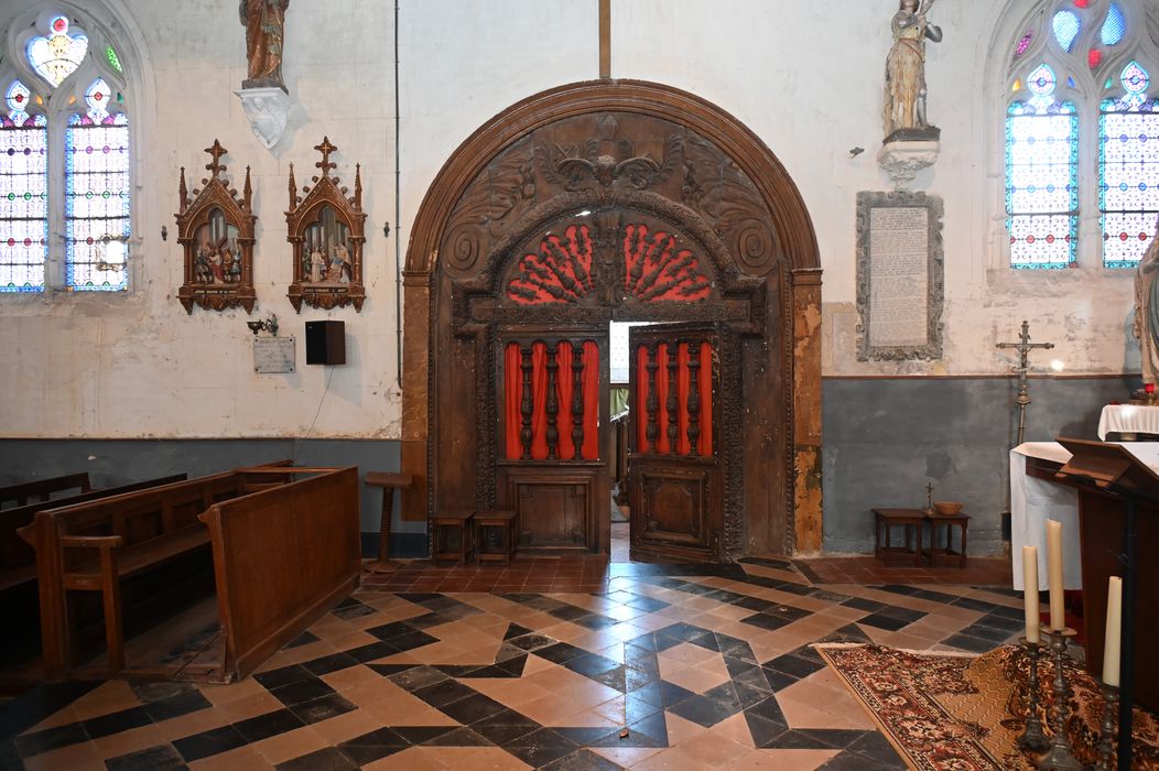 vantail de la porte de la sacristie - © Ministère de la Culture (France), Médiathèque du patrimoine et de la photographie, diffusion GrandPalaisRmn Photo