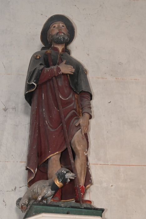 statue : Saint Roch