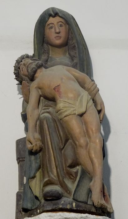 groupe sculpté : Vierge de pitié