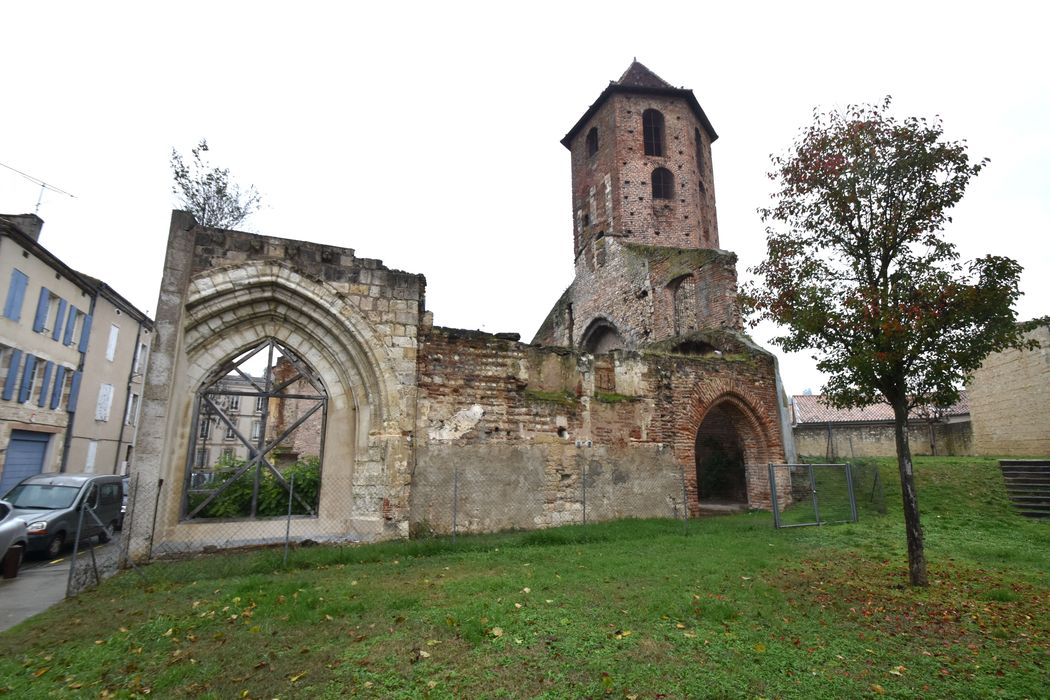 vue générale des vestiges depuis le Sud