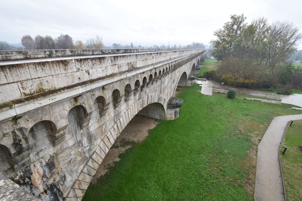 vue partielle de l’ouvrage, élévation nord