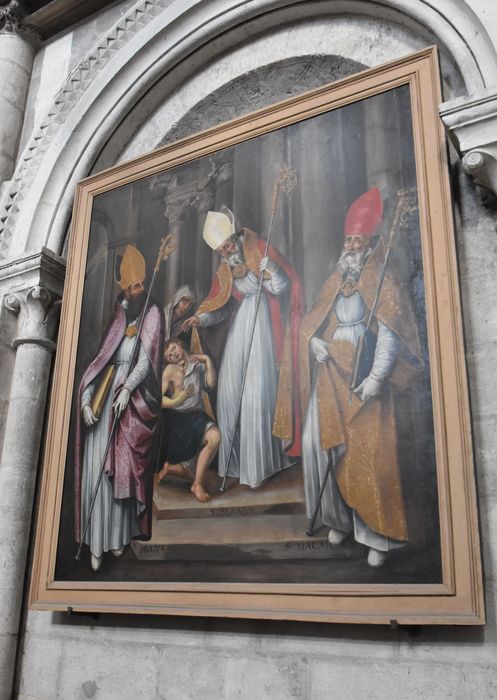 tableau : Saint Blaise guérissant un enfant