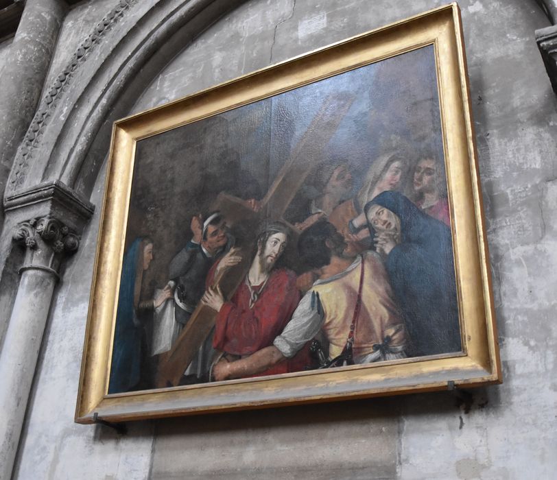 tableau : Le Christ portant sa croix