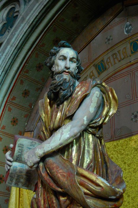 statue : Saint Paul, vue partielle