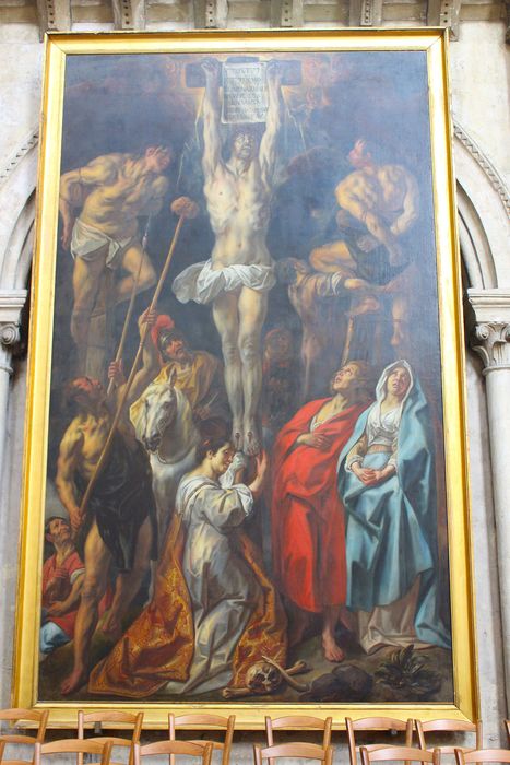 tableau : Christ en croix (le)