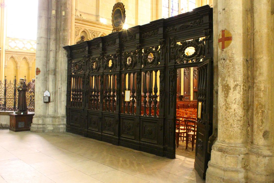 clôture de la chapelle du Sacré-Coeur