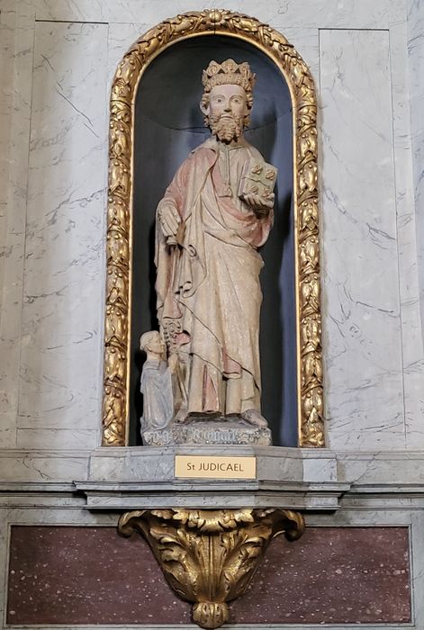 statue : Saint Judicael - © Ministère de la Culture (France), Médiathèque du patrimoine et de la photographie, diffusion GrandPalaisRmn Photo