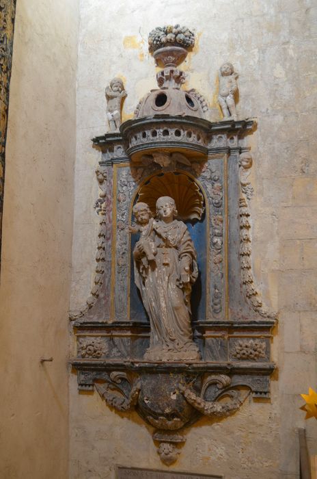 statue : Vierge à l'Enfant dite Notre-Dame-de-Bon-Secours 