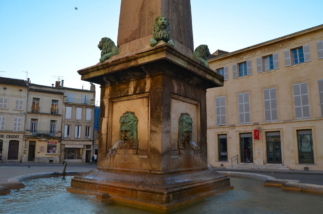 vue générale de la fontaine