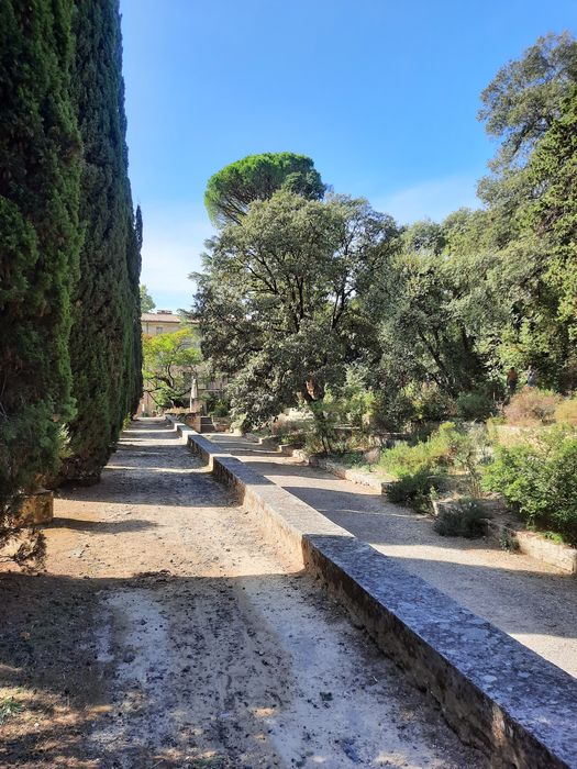 vue partielle du jardin