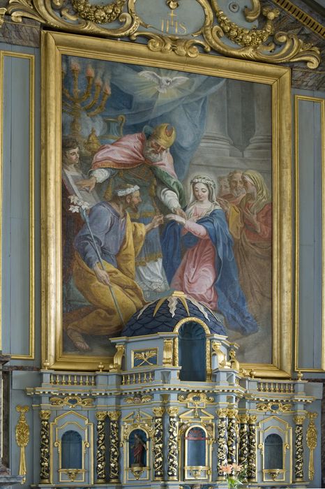 Tableau : le Mariage de la Vierge