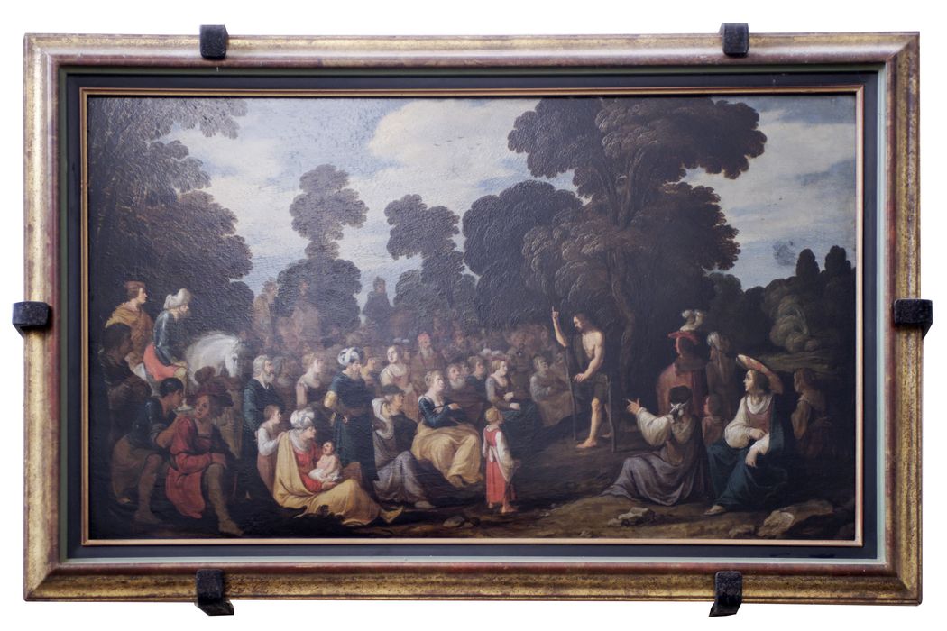 tableau : Prédication de saint Jean-Baptiste (la)